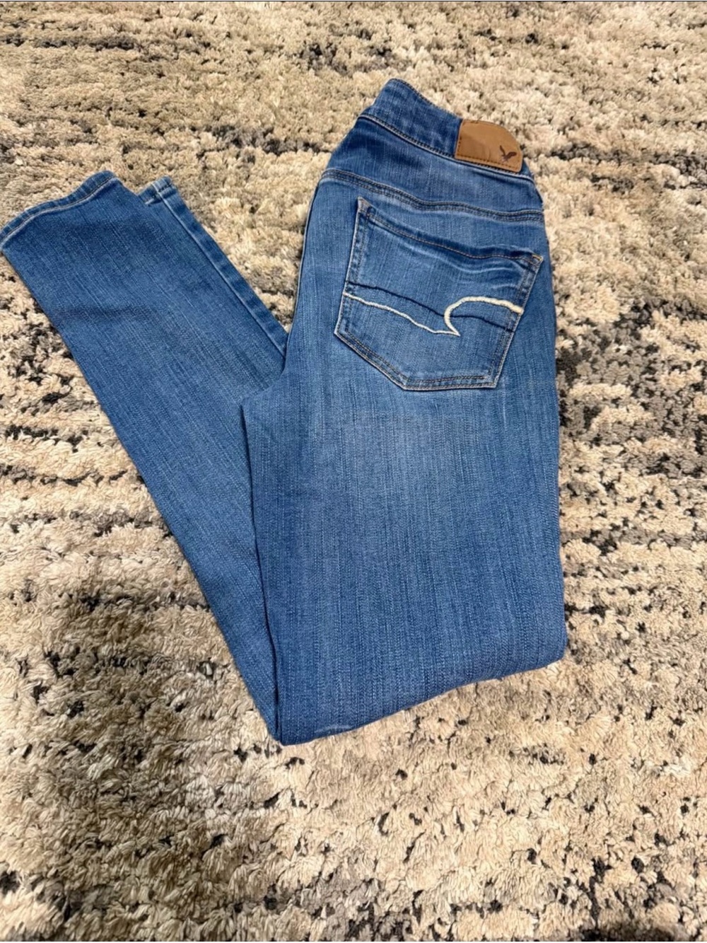American Eagle Outfitters Medium Blue Women's Skinny Jeans